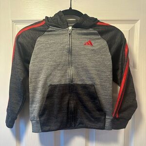 2PC Adidas Boys (6) Set - Zip Hoodie & Pant